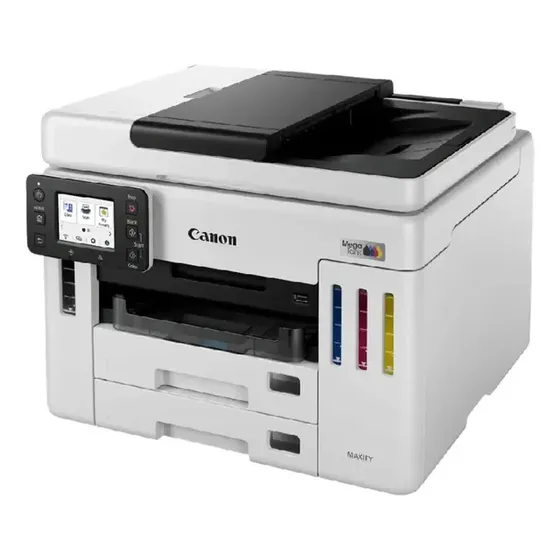 Impressora Multifuncional Canon Gx7110 Megatank Wi-fi Bivolt Branco