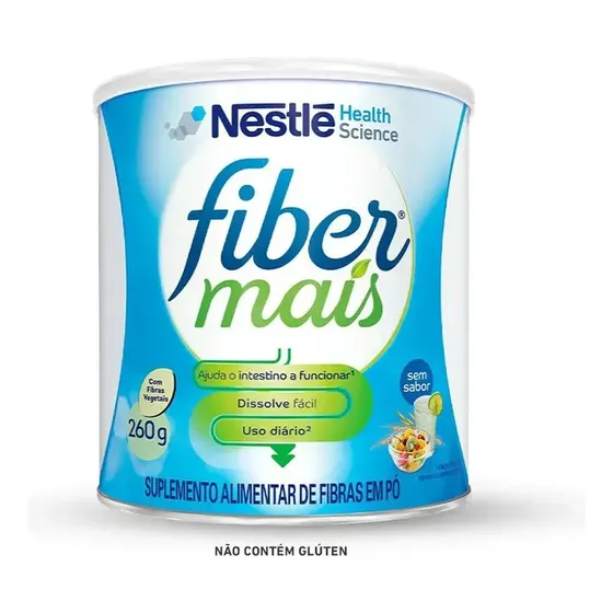 Suplemento Alimentar de Fibras Fibermais Sem Sabor 260g