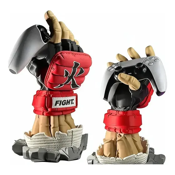 Suporte Universal P/ Controle Ryu Hadouken Street Fighter Vermelho