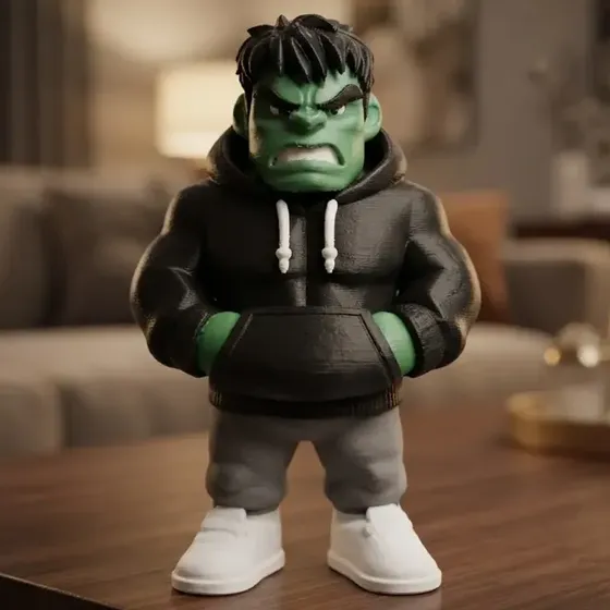 Boneco Incrivel Hulk Urbano 15cm Coleçao